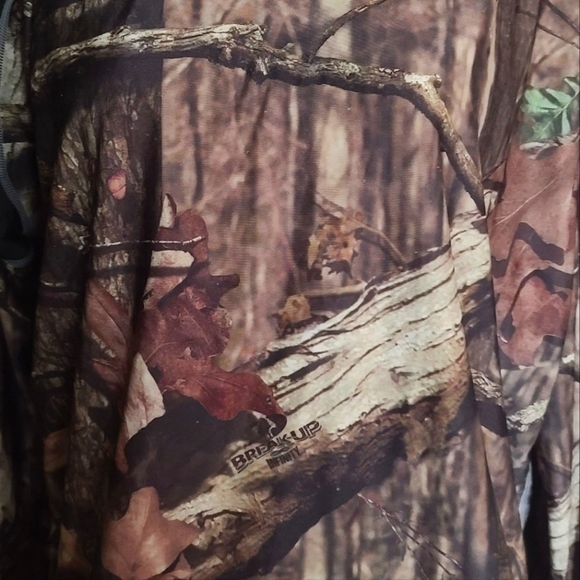 Dri fit Camouflage Long sleeved shirt UNISEX size 2 FOR HUNTING OR PAINT BALL - Picture 2 of 13